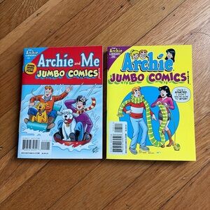 Archie Jumbo Comics Set - Red and Yellow Covers